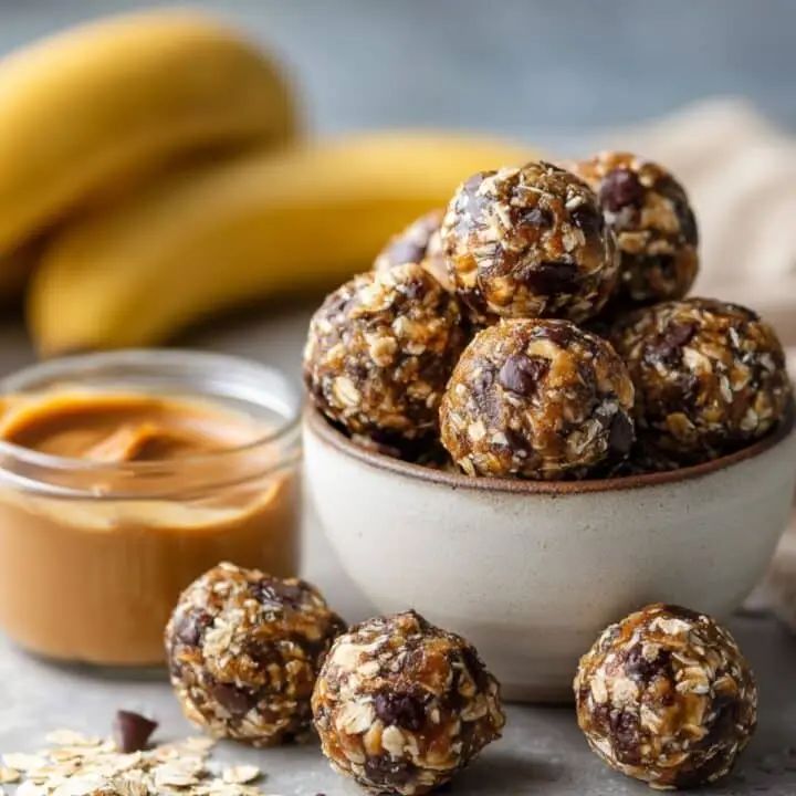 3-Ingredient Banana Energy Bites