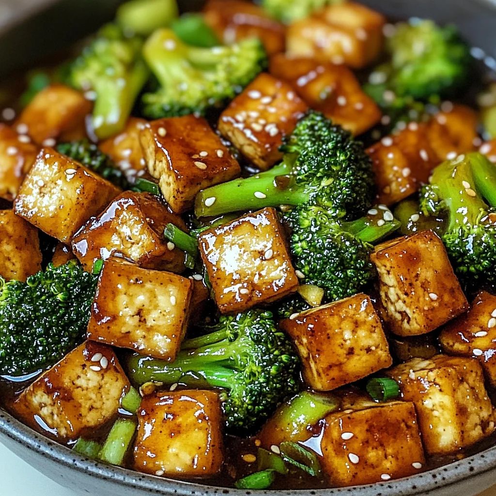 Spicy Tofu & Broccoli Stir Fry