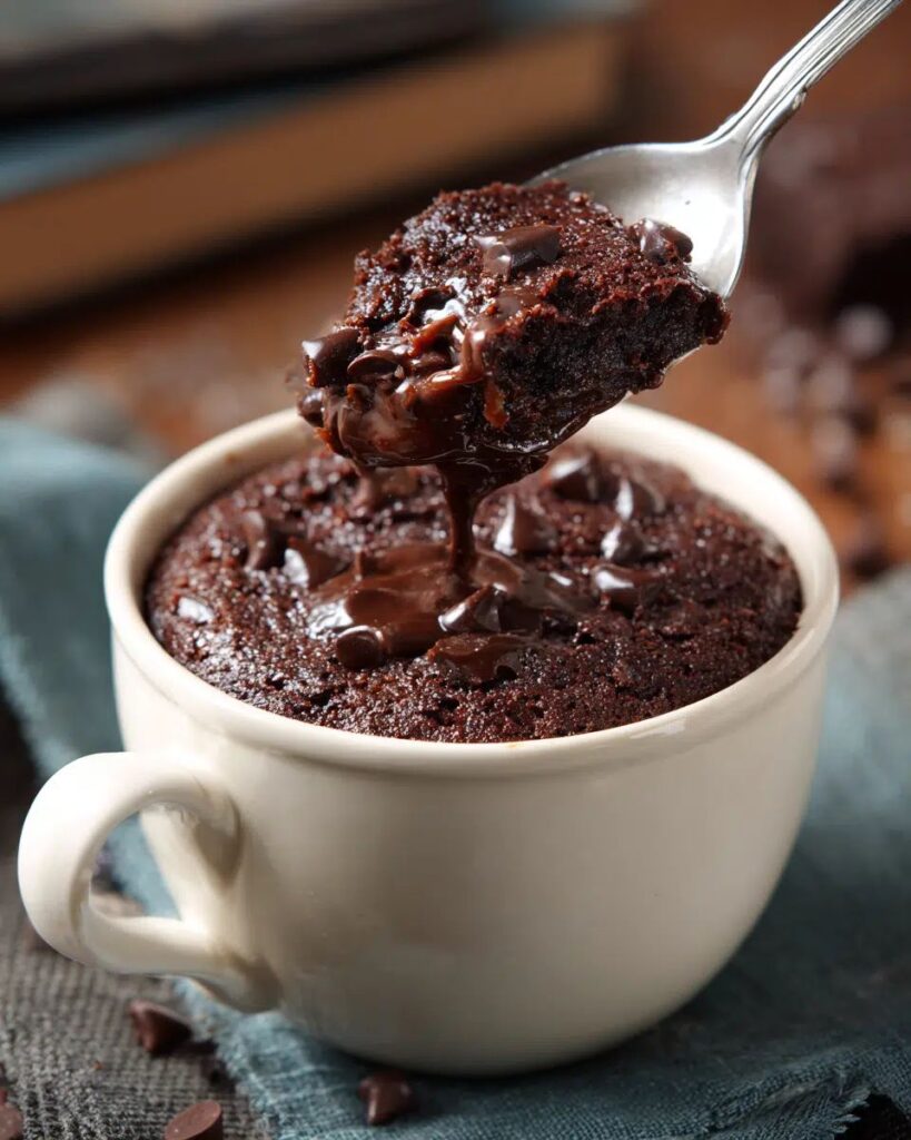 Easy Mug Brownie 3 Ingredients Treat in Minutes!