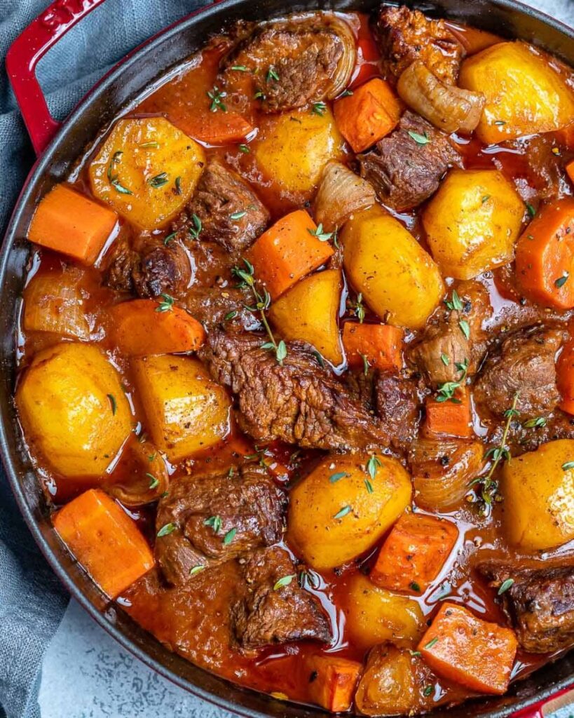 Hearty Beef & Potato Stew