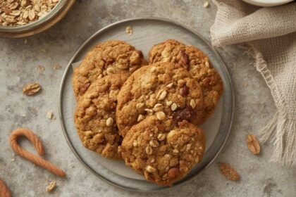 3 ingredient oatmeal cookies