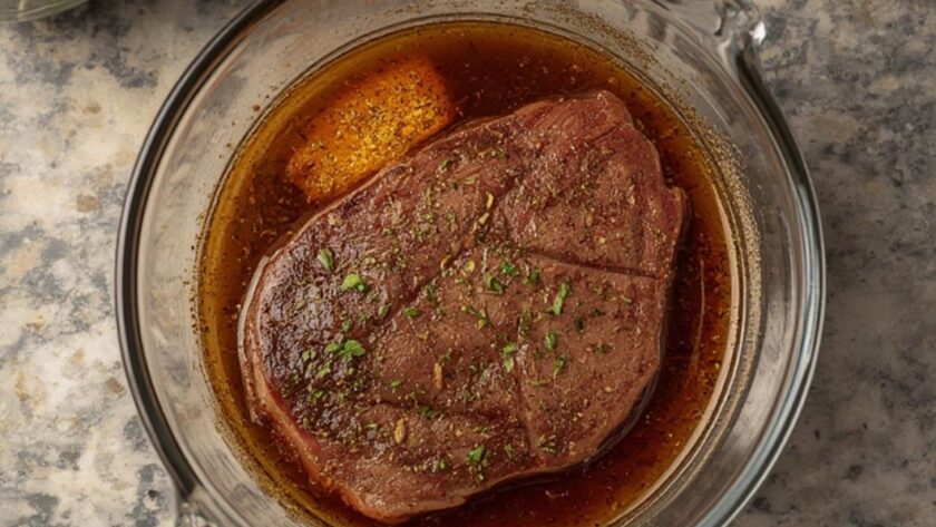 3 ingredient steak marinade