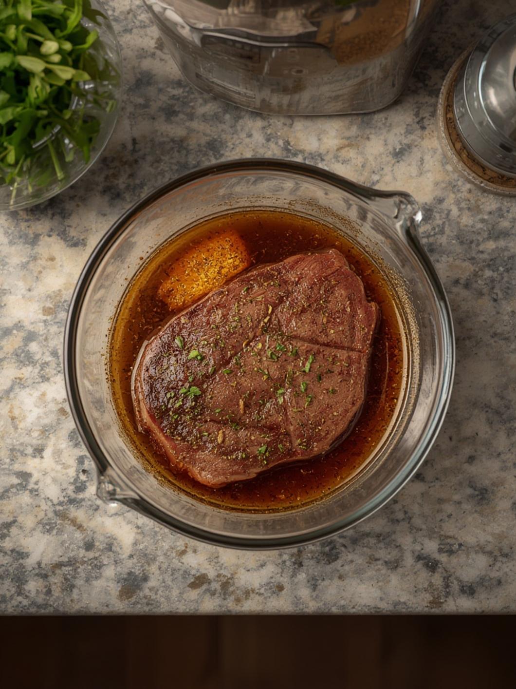 3 ingredient steak marinade