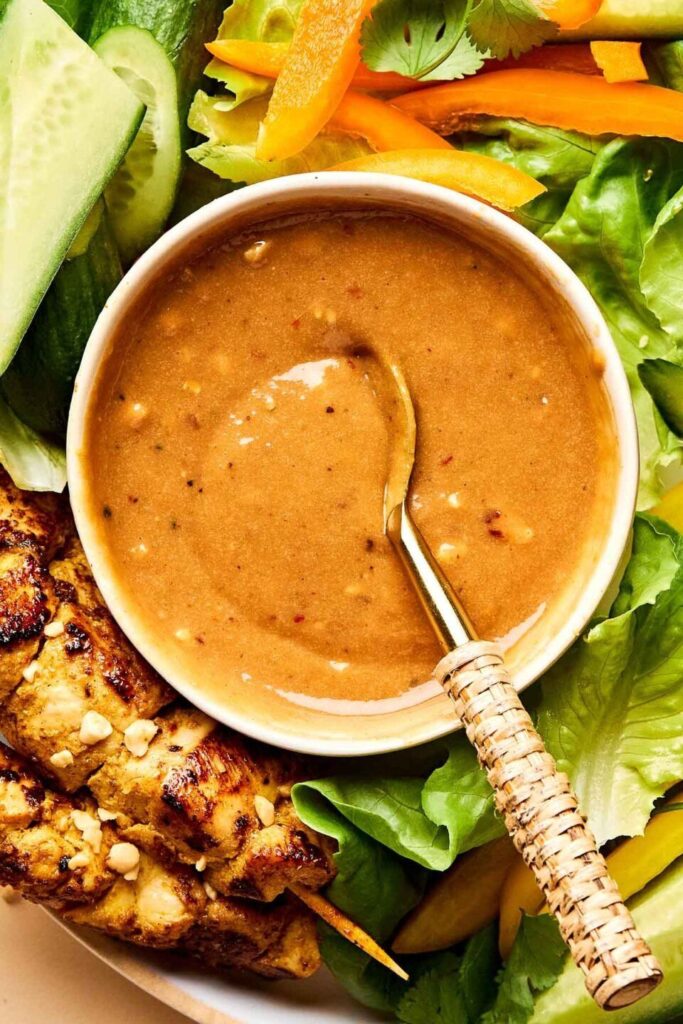 3 Ingredient Peanut Sauce (The Easiest Ever!)