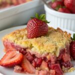 Rhubarb Dump Cake Recipe