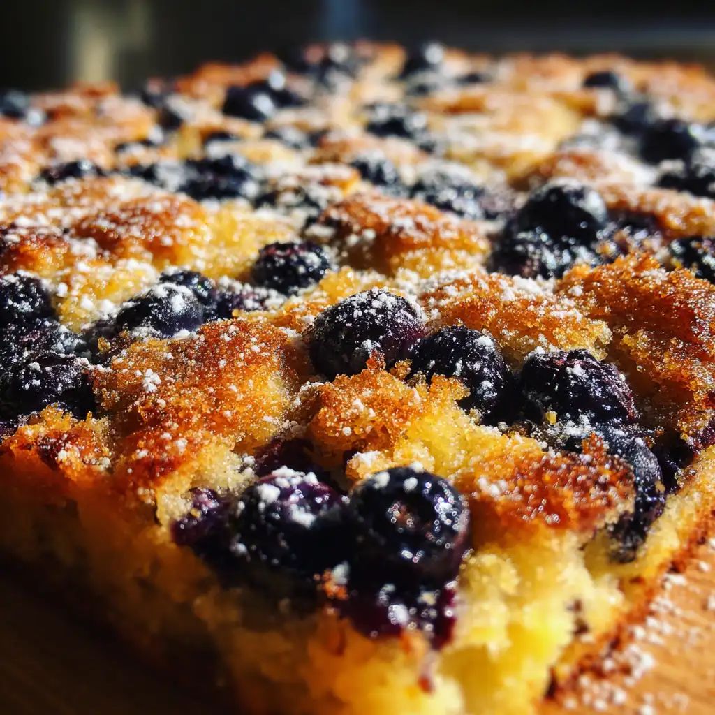 Lemon Blueberry Dump Cake