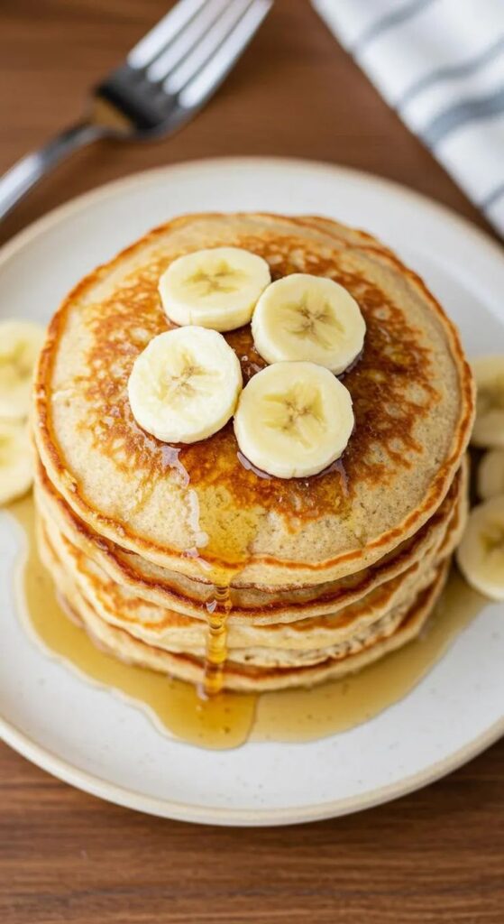 3-Ingredient Banana Pancakes