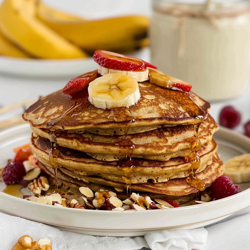 3-Ingredient Banana Pancakes