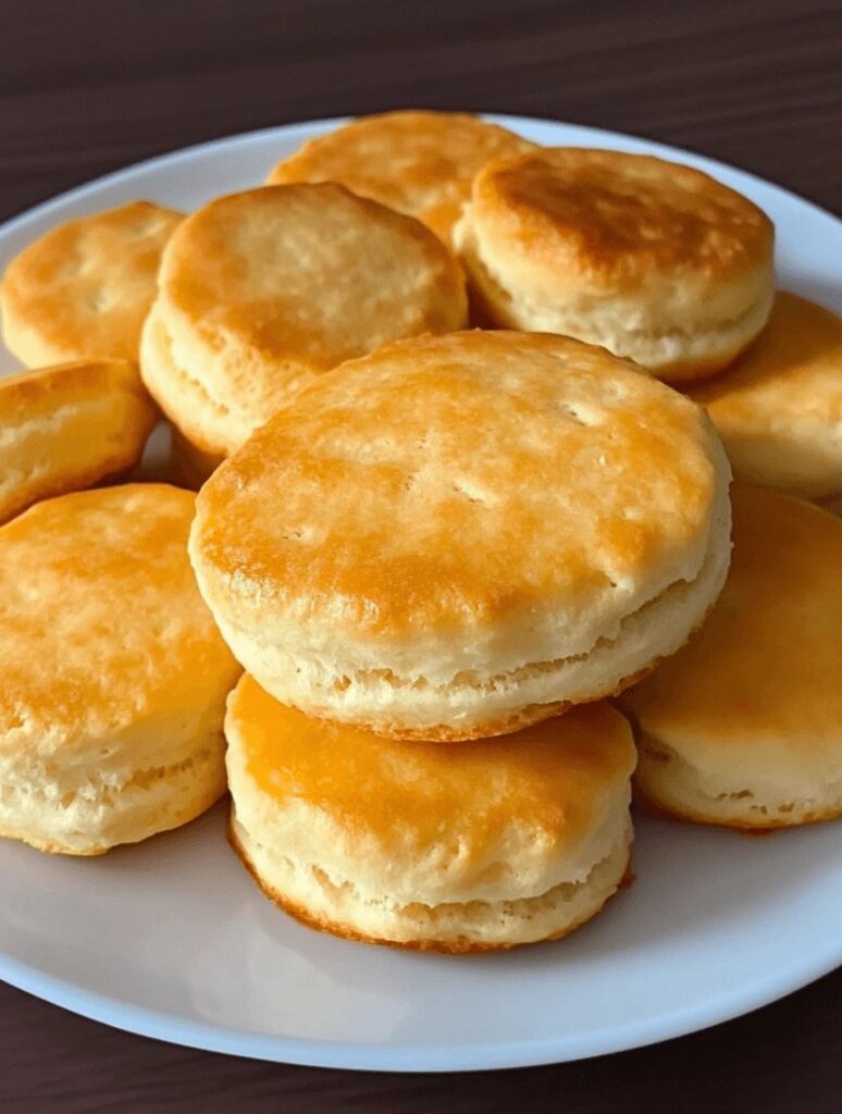 Easiest 3 ingredient biscuit recipe with all-purpose flour 