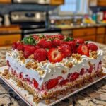 Recipe for Strawberry Cheesecake Dump Cake
