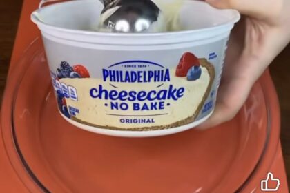 Philadelphia 3 Ingredient Cheesecake (No-Bake)