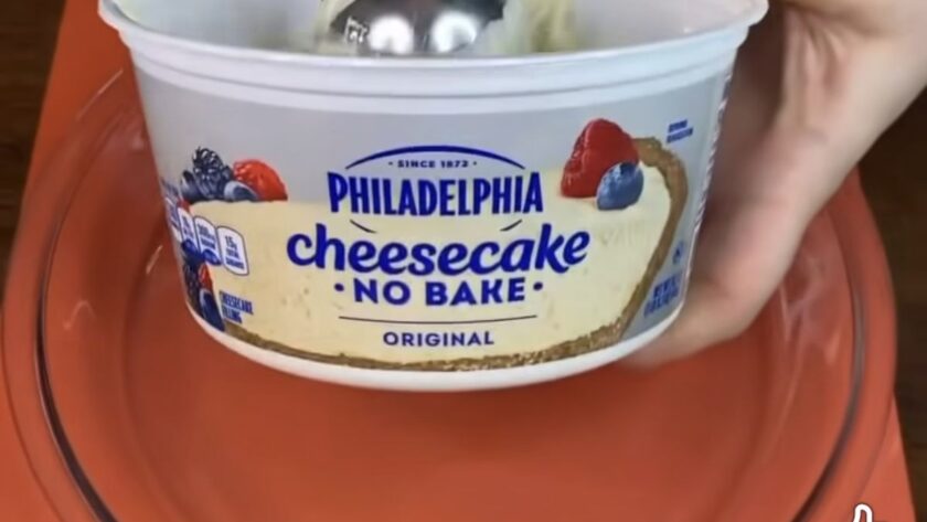 Philadelphia 3 Ingredient Cheesecake (No-Bake)