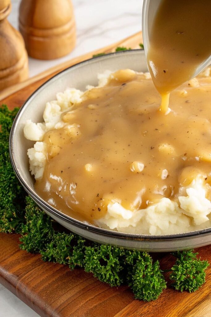3 Ingredient Brown Gravy