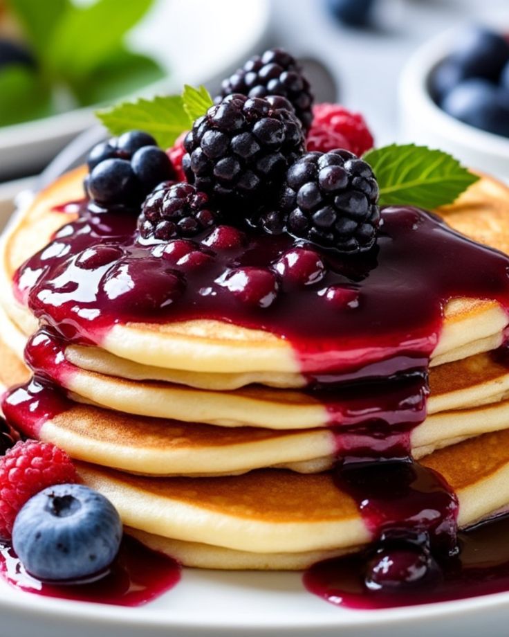 Cottage Cheese Protein Pancakes