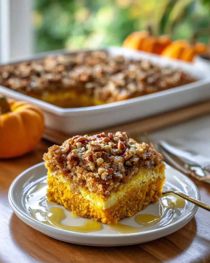 Easy Pumpkin Dump Cake