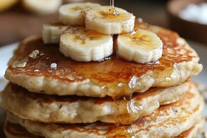 3 Ingredient Banana Pancakes