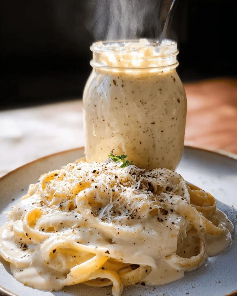 Classic 3-Ingredient Alfredo Sauce