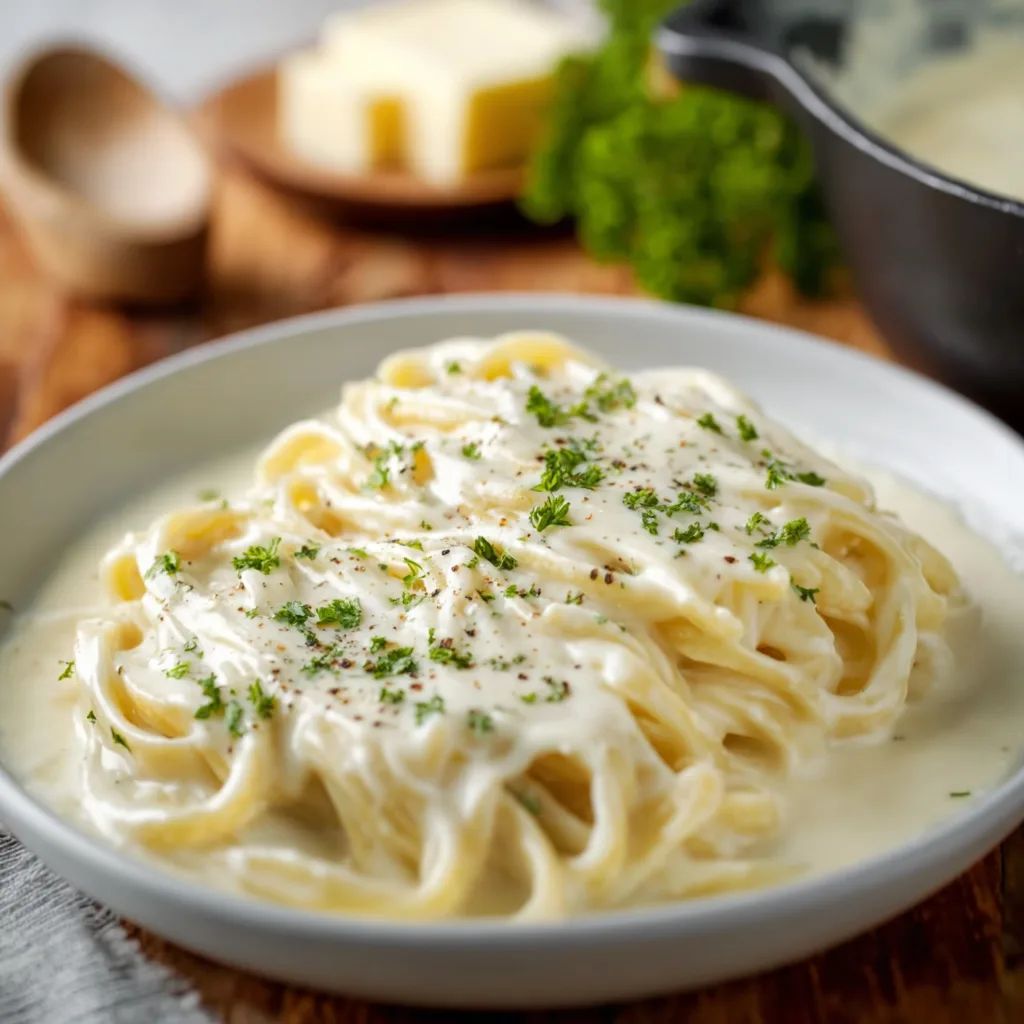 Classic 3-Ingredient Alfredo Sauce