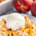 peach dump cake recipe with canned peaches