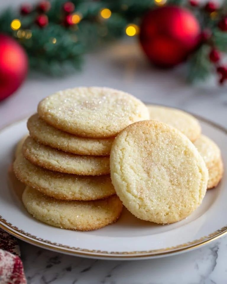 3 ingredient sugar cookies