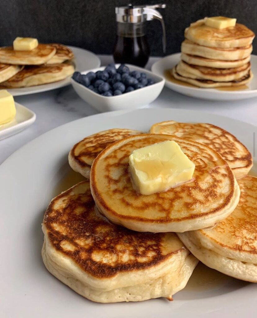 3 Ingredient Protein Pancakes
