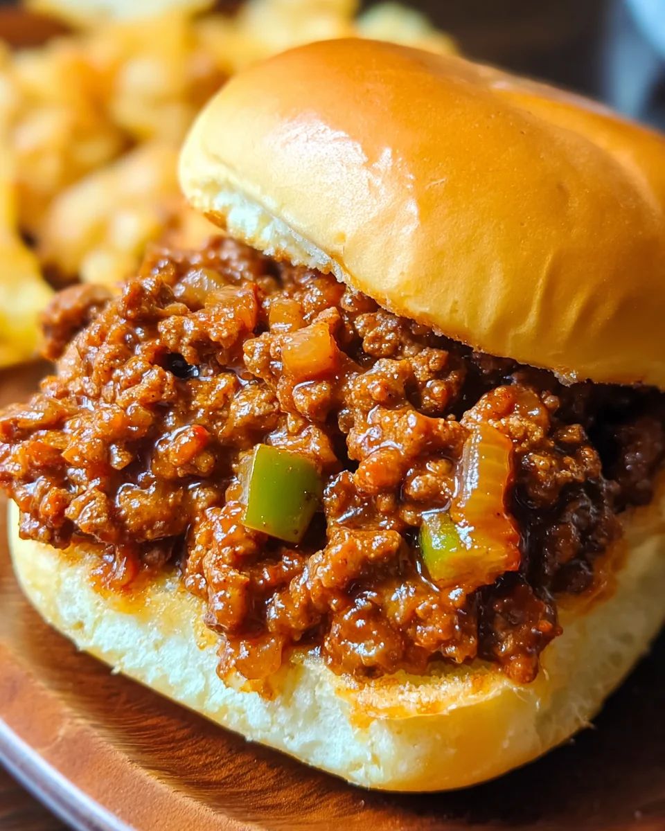 Easy Sloppy Joe Recipe (3 Ingredients) – Quick & Delicious!