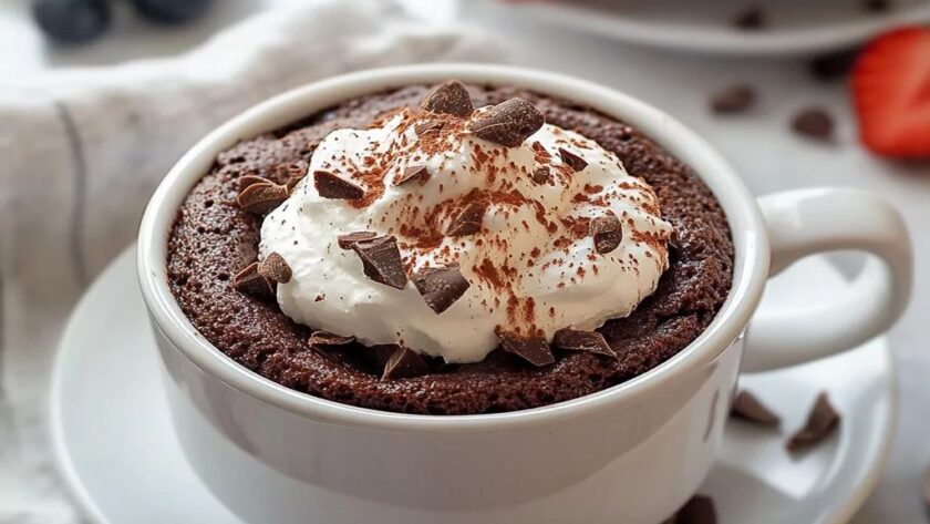 3 Ingredient Mug Cake