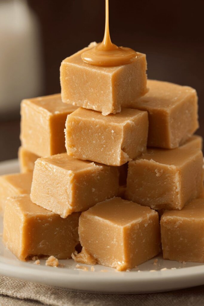 3  Ingredient Peanut Butter Fudge