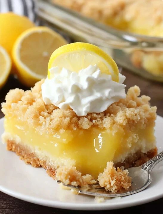 Lemon Cream Cheese Dump Cake Recipe