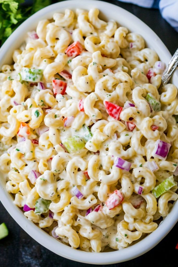 3 Ingredient Macaroni Salad (Ready in 15 Minutes!)