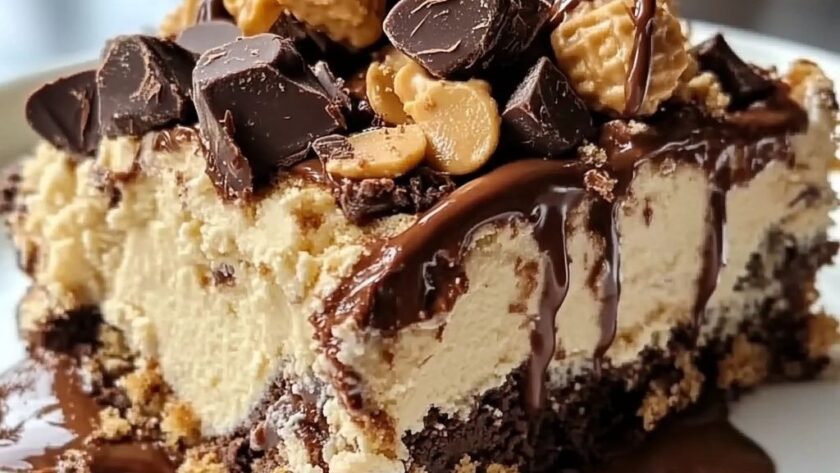 Peanut Butter Cup Dump Cake Recipe Easy, Irresistible Dessert!