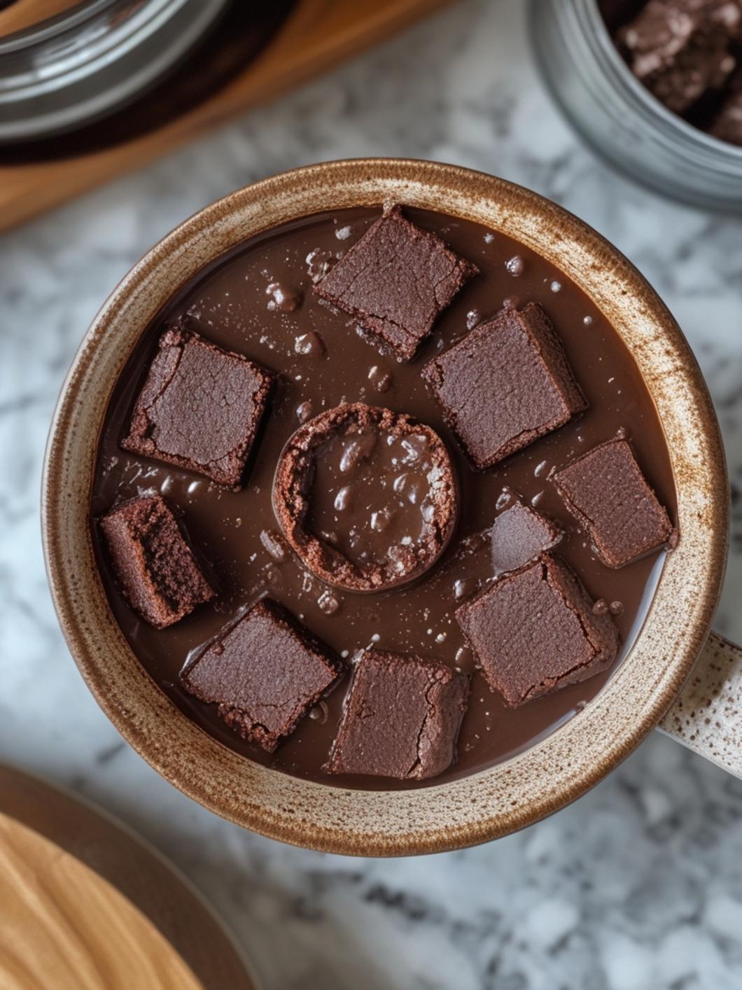 easy mug brownie 3 ingredients