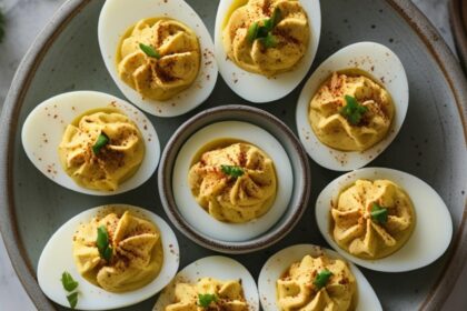 3 Ingredient Deviled Eggs