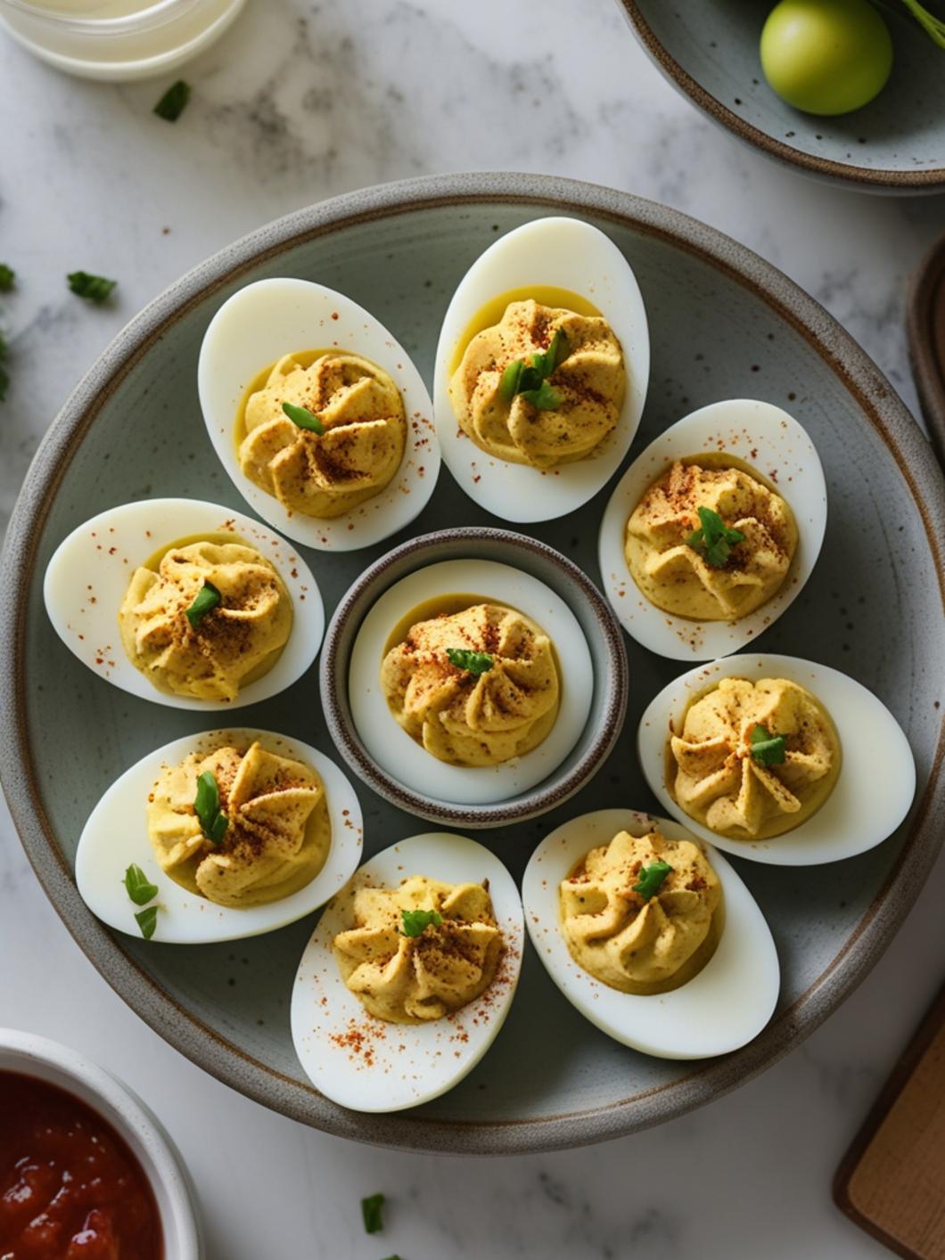 3 Ingredient Deviled Eggs