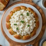 3 ingredient cottage cheese bread