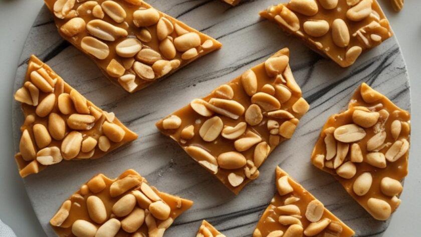 3 ingredient peanut brittle