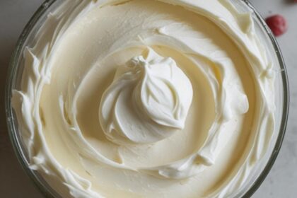3-ingredient cream cheese frosting