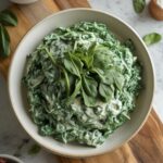 3 ingredient creamed spinach