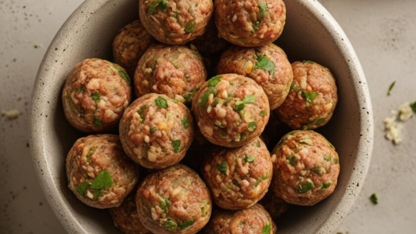 3 ingredient sausage balls