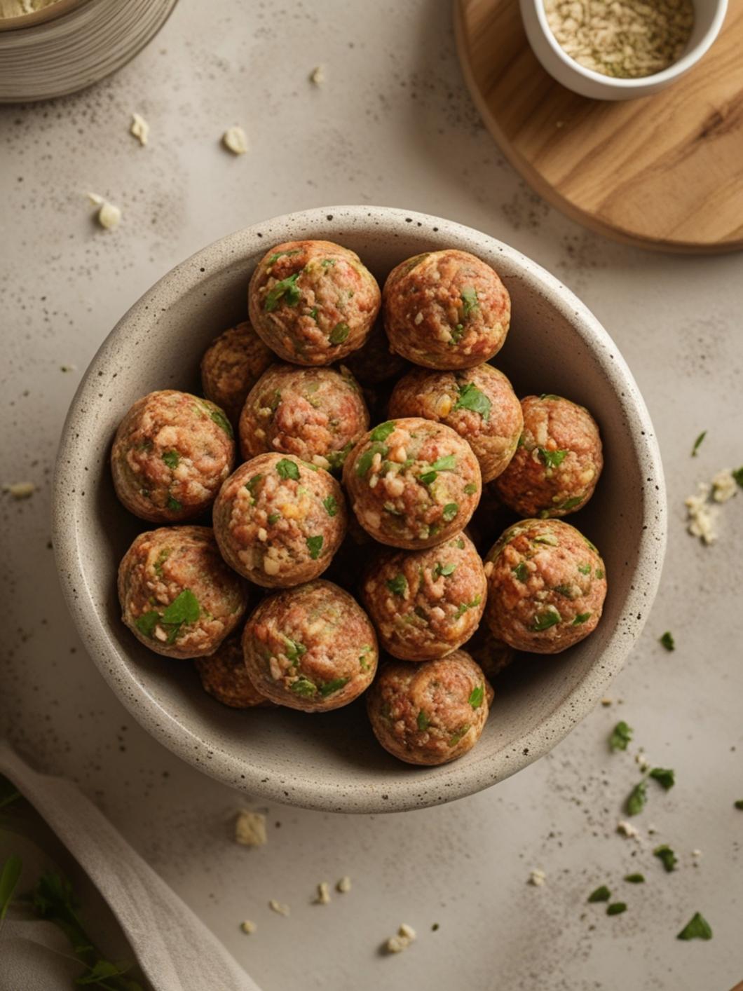 3 ingredient sausage balls
