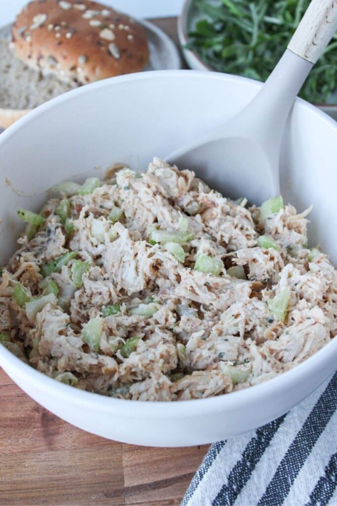3 Ingredient Chicken Salad Recipe Ready in Minutes