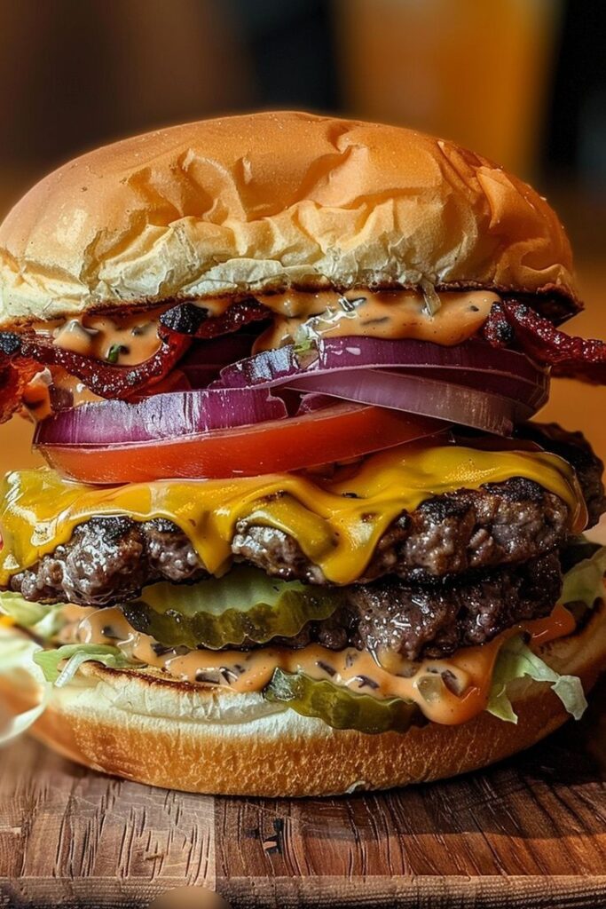 Griddle-Smash Cheeseburgers with Crispy Onions