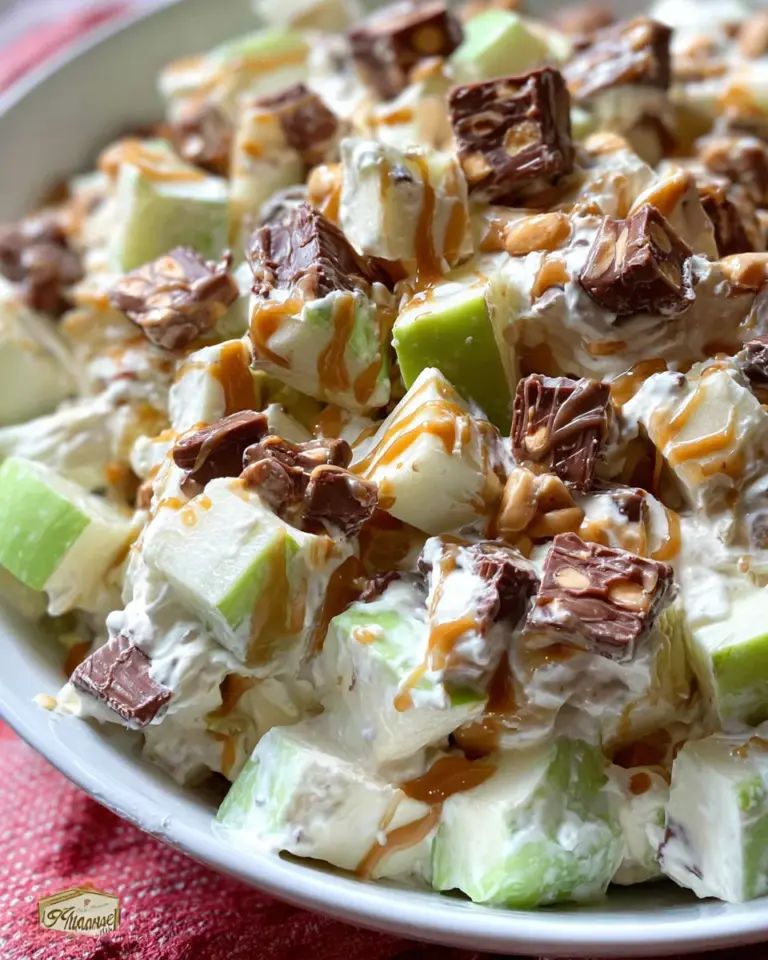 3 Ingredient Snicker Salad