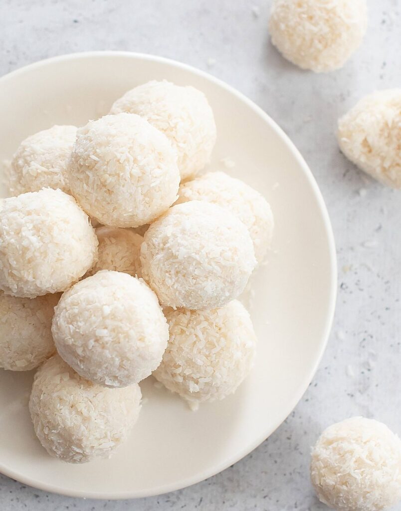 No-Bake Keto Coconut Bites
