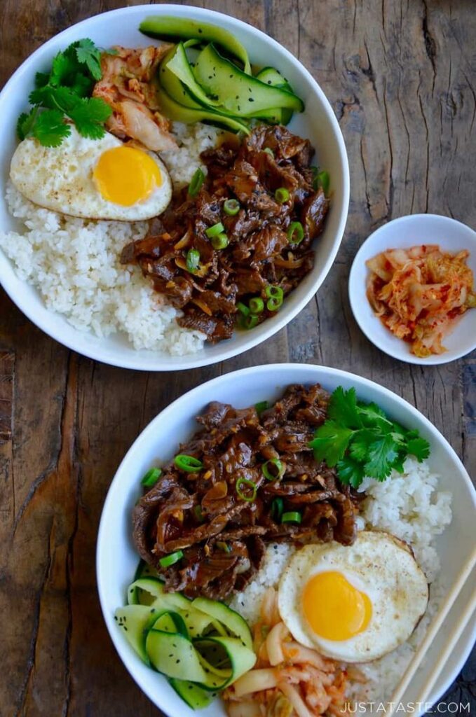 Korean Beef Bulgogi Bowls