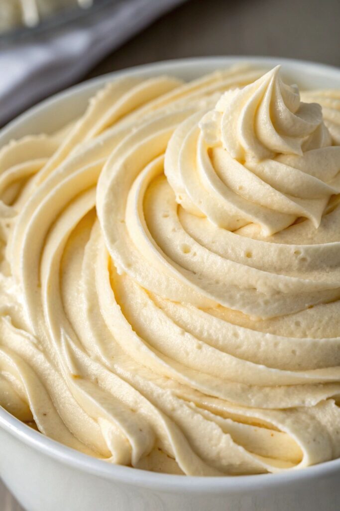 Classic Vanilla Buttercream Frosting