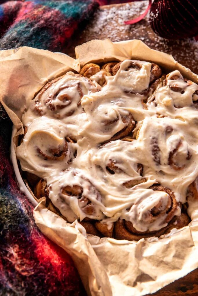 Fluffy Overnight Cinnamon Rolls