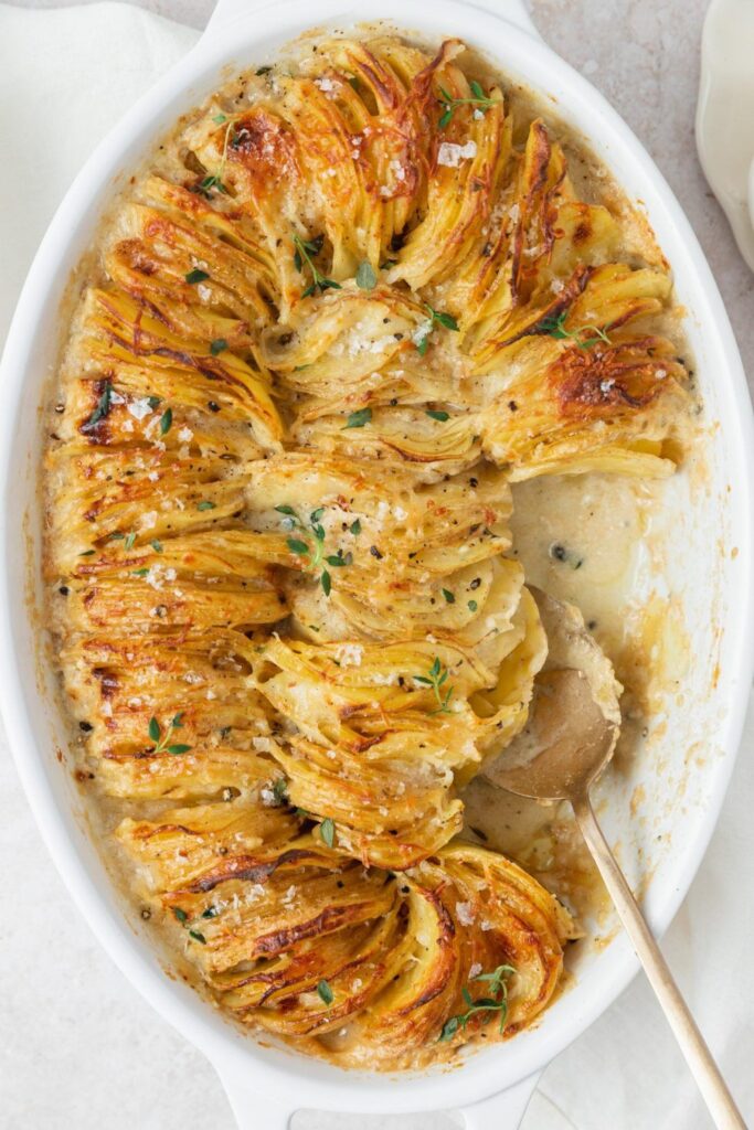 Easy Creamy Scalloped Potatoes