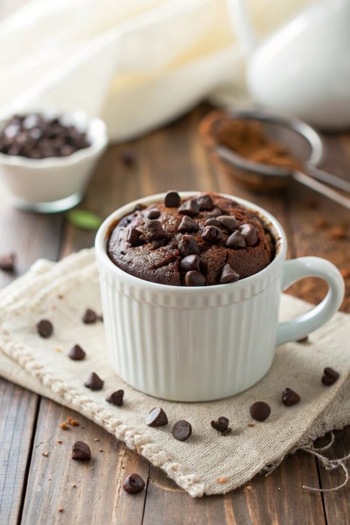 3 Ingredient Protein Powder Mug Cake