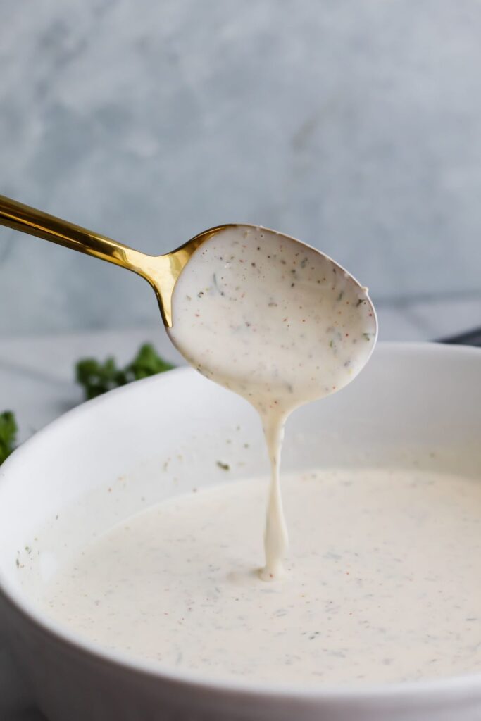 Homemade Ranch Dressing 3 Ingredients
